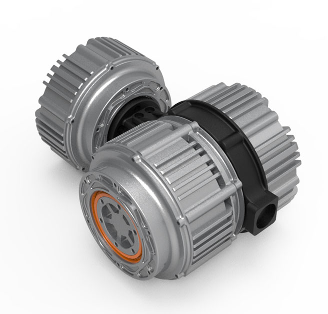 Robot three degree of freedom joint module <br> <span>High torque </span> &  <span>Lightweight</span> & <br> <span>Small size</span>
